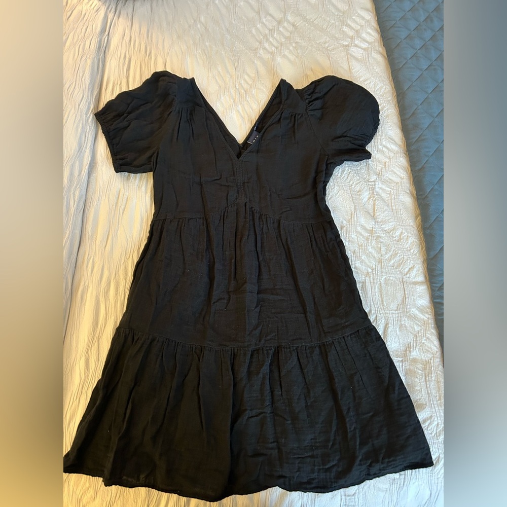 Gap Black Gauze Dress size medium